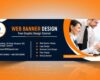 Professional Web Banner Design Free PSD Template – GraphicsFamily