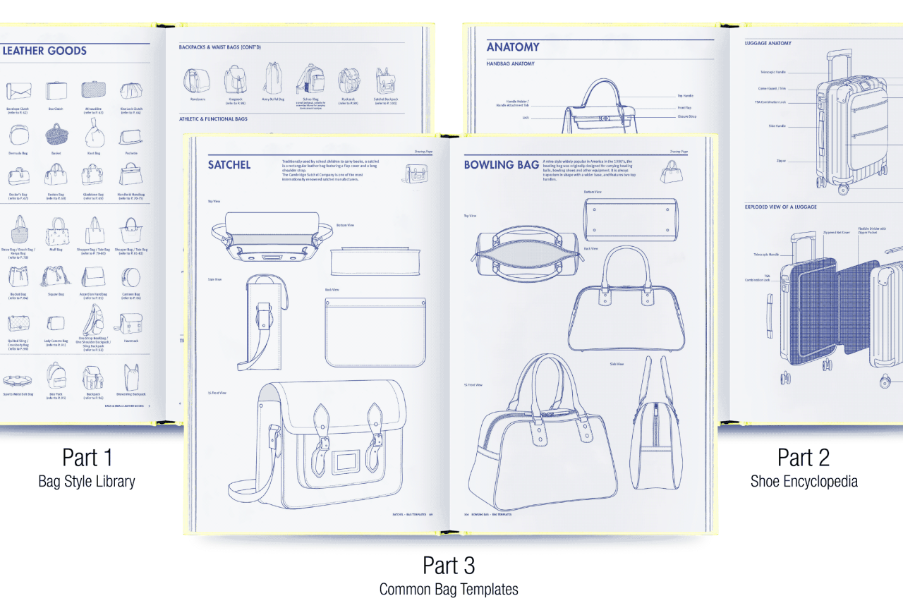 Bag Design by Fashionary Bag Design by Fashionary